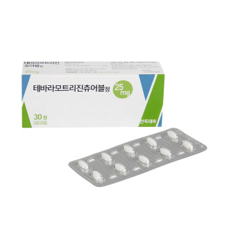 테바라모트리진츄어블정25밀리그램