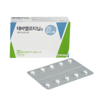 테바엘로티닙정25mg(엘로티닙염산염)