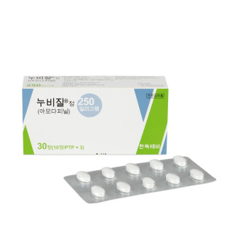 누비질정250밀리그램(아모다피닐)
